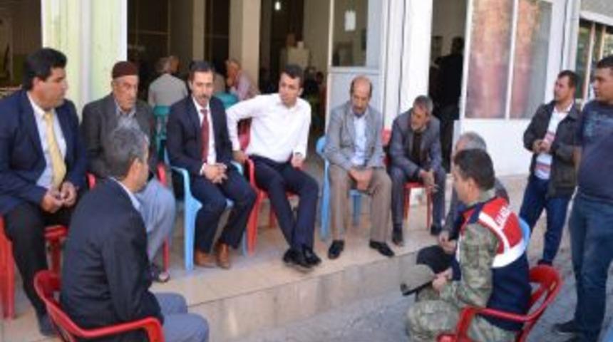 Kaymakam Keklik, Taziye Ziyaretlerinde Bulundu