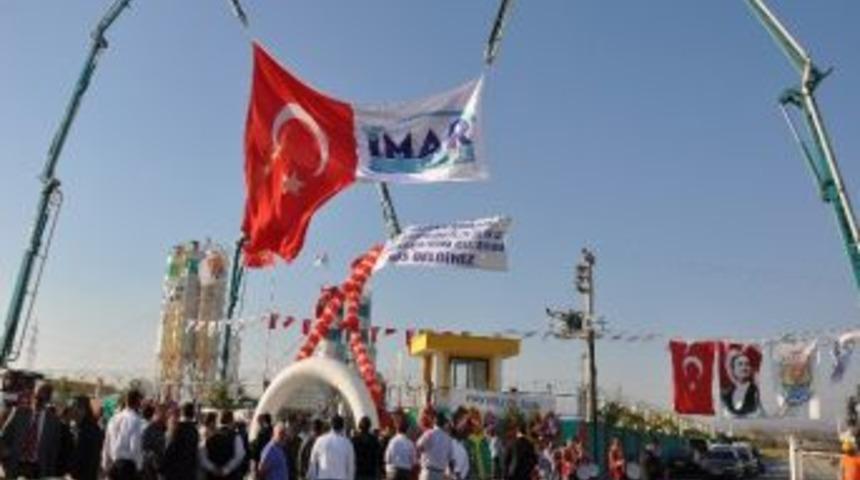 Tarsus'ta Hazır Beton Santrali Yeni Yerinde Hizmete Girdi