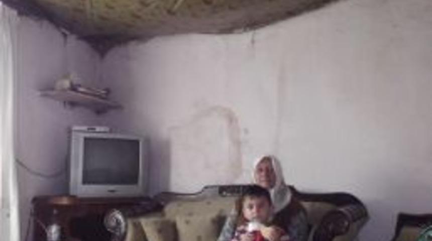 Cihan'ın Haberi Ses Getirdi; Bakanlık Naylon Çatılı Evdeki Aileye Destek Oldu