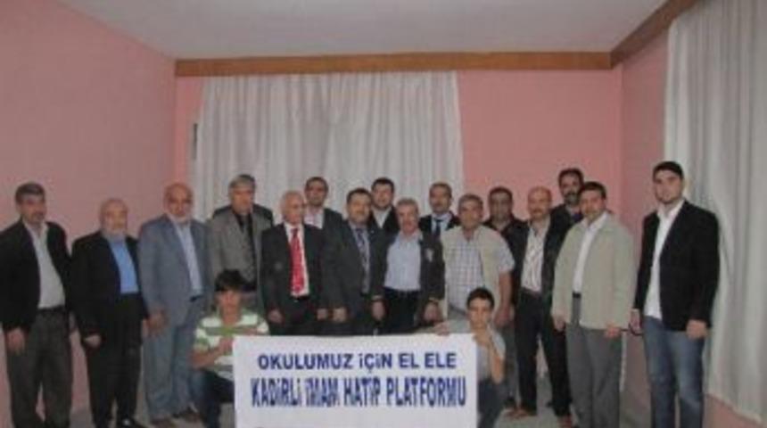 Kadirli İmam Hatip Platformundan Okul Binası Tepkisi