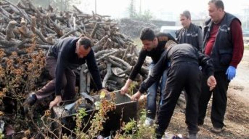 G&ouml;m&uuml;len &Ccedil;elik Kasa U&ccedil;an Faturalar Sayesinde Bulundu