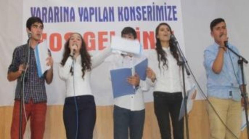 Soma Linyit Lisesi'nden Manisa &Ccedil;ocuk Esirgeme Kurumu Yararına Konser