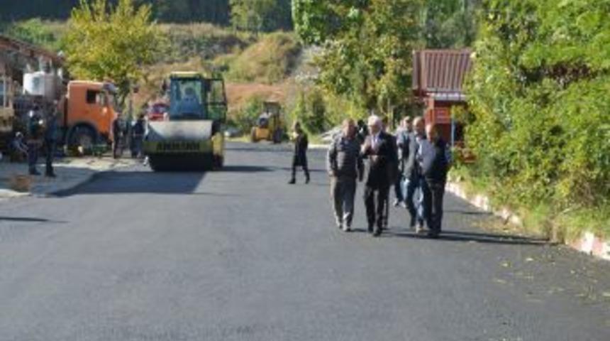 Sanayi Sitesi Asfaltlanıyor