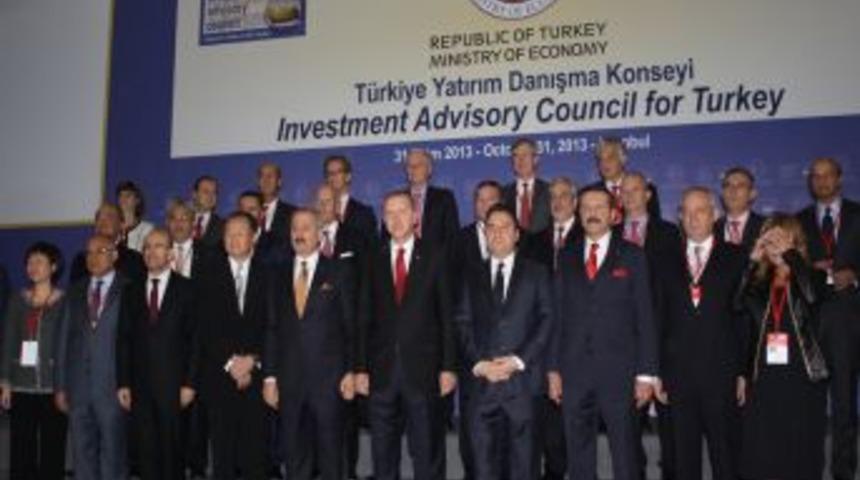 Erdoğan, Yatırım Danışma Konseyi'nde Hatıra Fotoğrafı &Ccedil;ektirdi