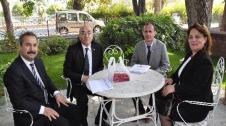 Torbalı'da Yeni Atanan M&uuml;d&uuml;rler G&uuml;ndoğdu İle Bir Araya Geldi