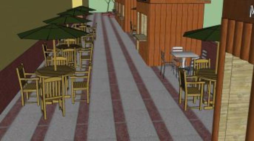 Polatlı&rsquo;nın Ilk K&uuml;lt&uuml;r Sokağı Inşa Ediliyor