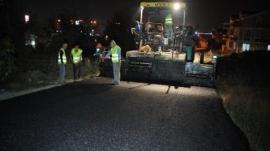 Başiskele&rsquo;de Asfat &Ccedil;alışmaları S&uuml;r&uuml;yor