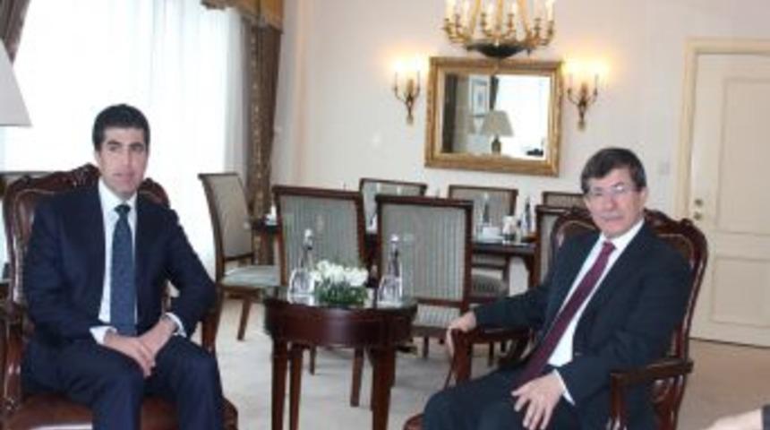 Ahmet Davutoğlu, Ne&ccedil;irvan Barzani Ile G&ouml;r&uuml;şt&uuml;