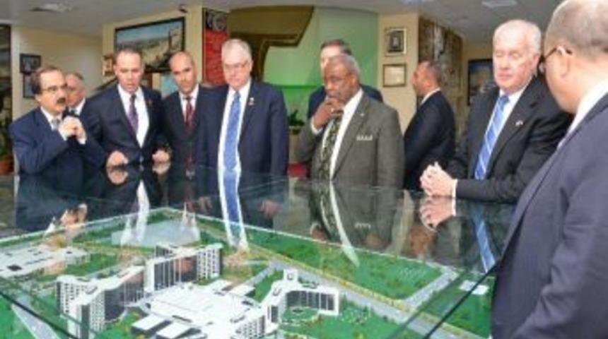 Abd&rsquo;li Heyetten Vali Coş'a Ziyaret