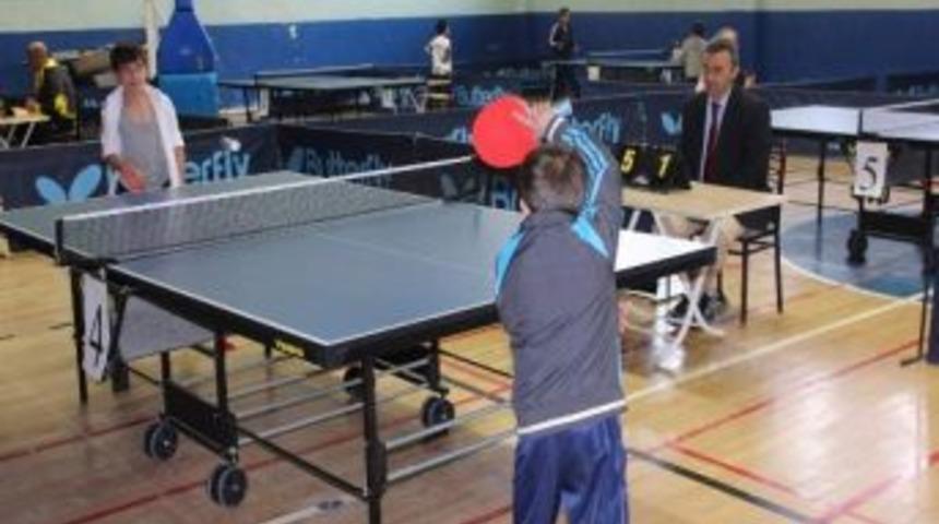 Hakkari&rsquo;de Masa Tenisi Turnuvası