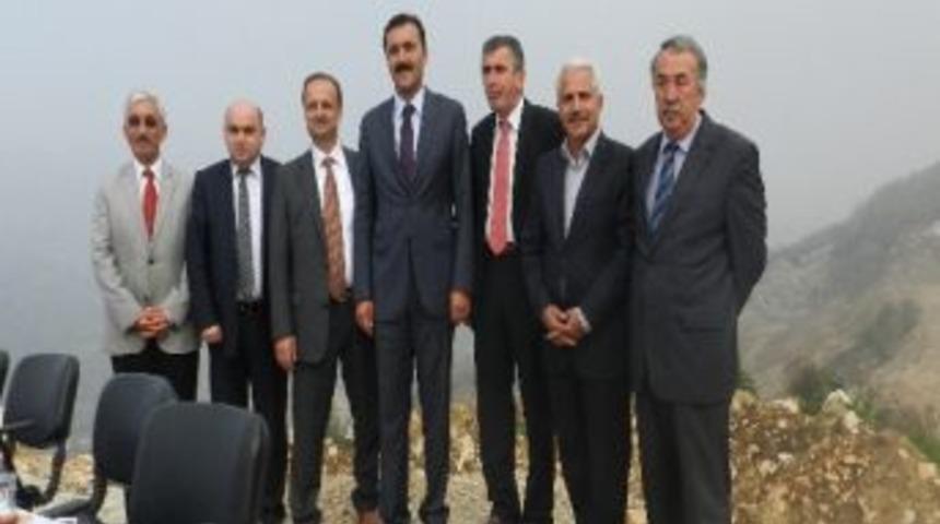 Başkanlar Katı Atık Alanını Gezdi