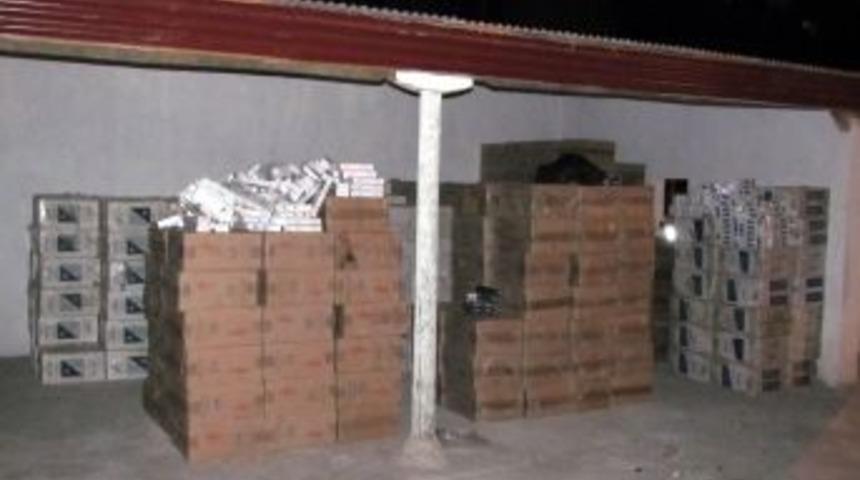 Sivas&rsquo;ta Ka&ccedil;ak Sigara Operasyonu