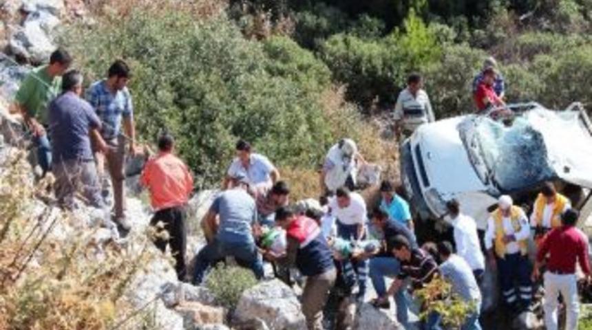 Bodrum'da d&uuml;ğ&uuml;n yolu kana bulandı