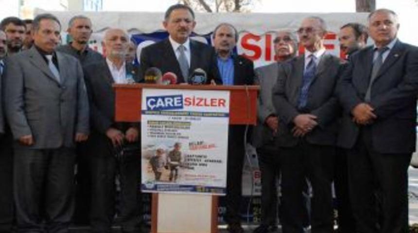 Kayseri, Suriye Halkı I&ccedil;in Seferber Oldu