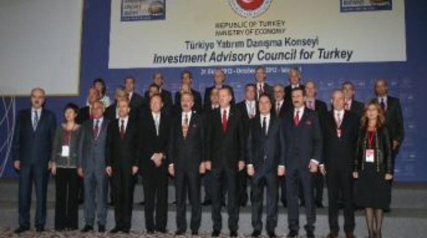 Başbakan Erdoğan, "yatırım Danışma Konseyi"nde Hatıra Fotoğrafı &Ccedil;ektirdi