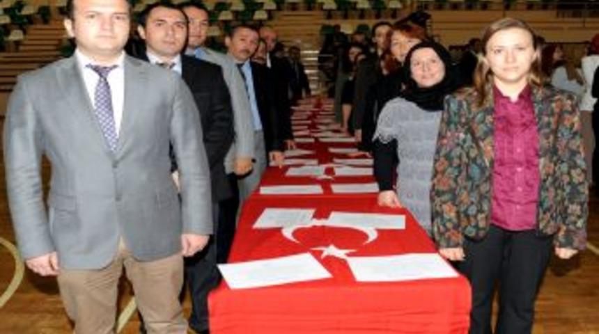 150 Yeni Memur Yemin Etti