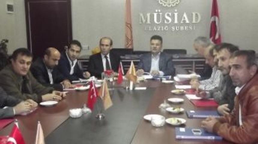 M&Uuml;SİAD&rsquo;a ziyaretler devam ediyor