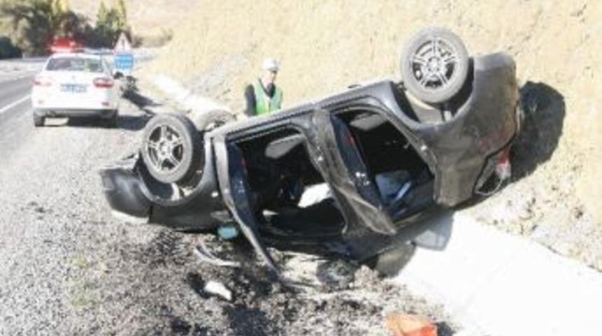 Yozgat&rsquo;ta Trafik Kazası: 5 Yaralı