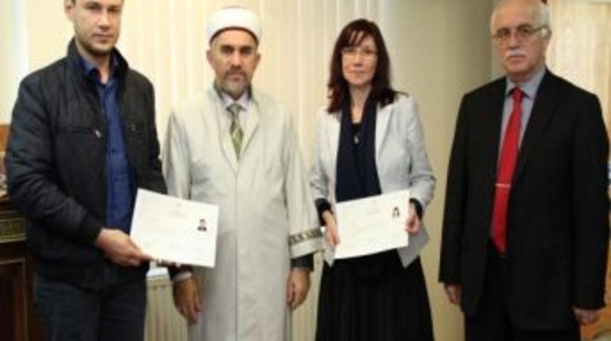 Ukraynalı Anne Ve Oğlu Rize&rsquo;de M&uuml;sl&uuml;man Oldu