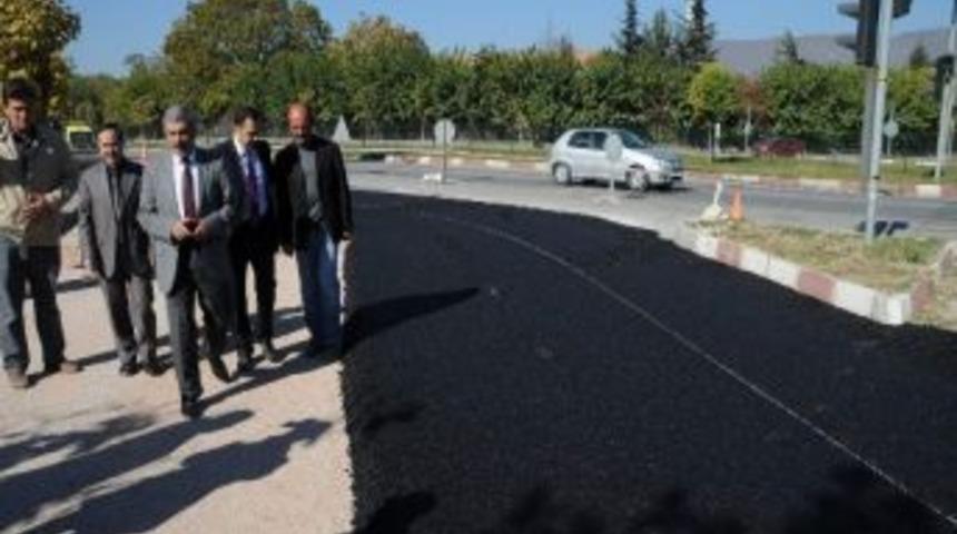 Tokat&rsquo;ta Asfalt &Ccedil;alışması