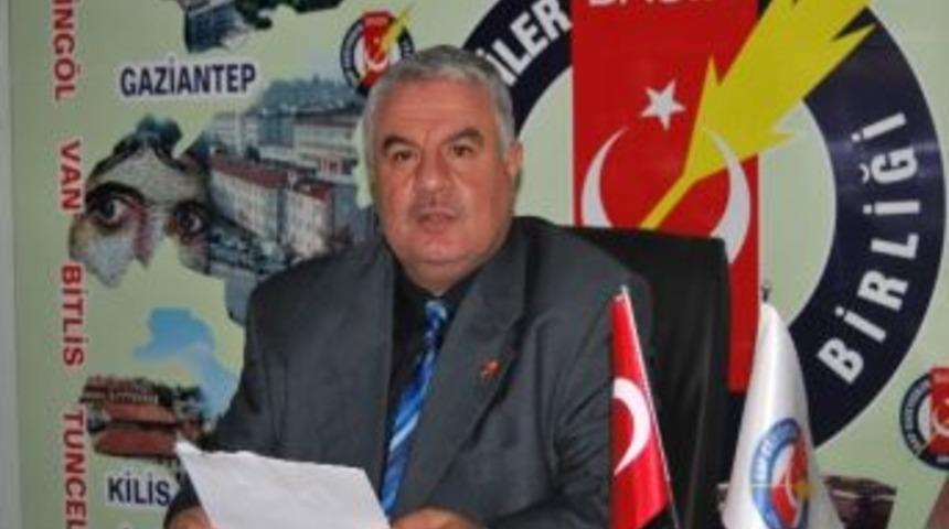 Gap Gazeteciler Birliği Başkanı Kıymaz&rsquo;dan, Ysk&rsquo;ya &Ccedil;ağrı