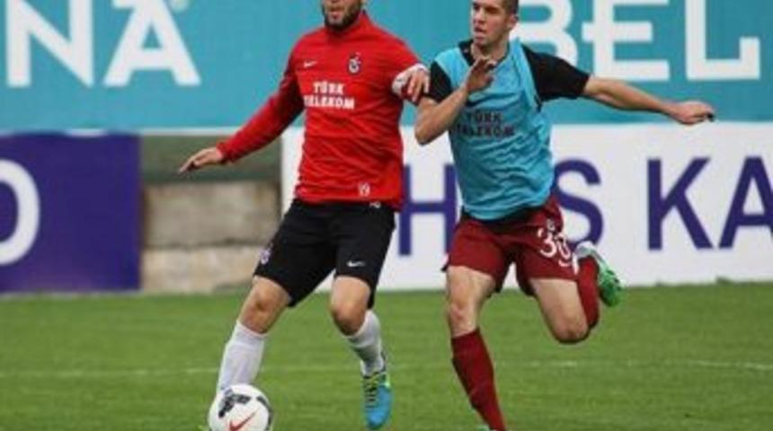 Trabzonspor Elazığspor Ma&ccedil;ı Hazırlıklarını S&uuml;rd&uuml;rd&uuml;