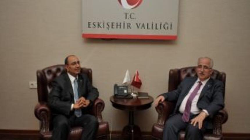 &Uuml;lker&rsquo;den Vali Tuna&rsquo;ya Ziyaret