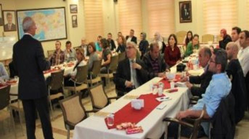 İzaydaş, İski Heyetini Ağırladı