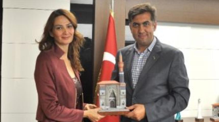 Azeri Vekilden Başkan Kalaycı&rsquo;ya Ziyaret