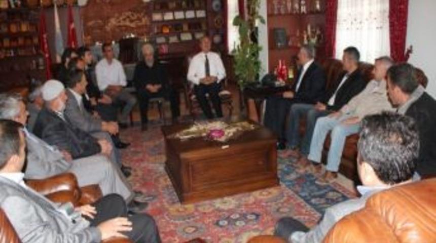 Vatan Şehitleri Ve Gazileri Derneği &Uuml;yeleri &Uuml;nver&rsquo;i Ziyaret Etti