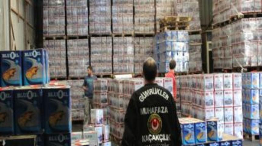 Kocaeli'nde Bin 459 Teneke 'on Numara Yağ' Ele Ge&ccedil;irildi