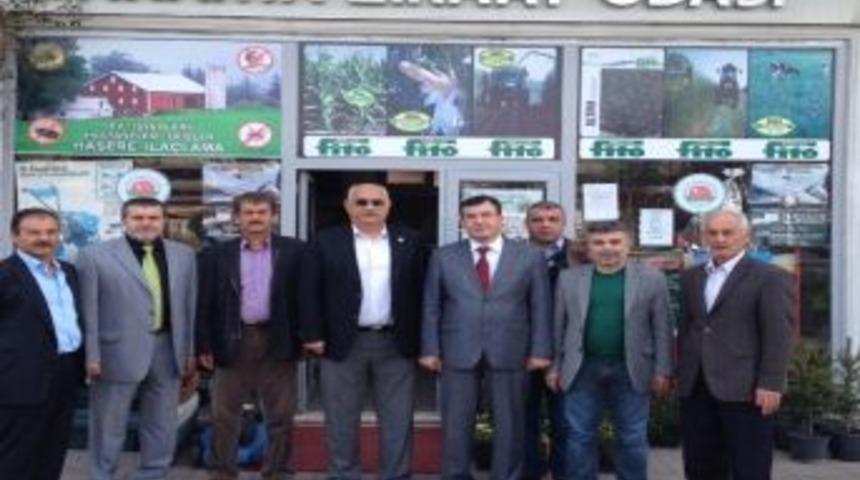 Oktay Yıldırım&rsquo;dan Ziraat Odası&rsquo;na Ziyaret