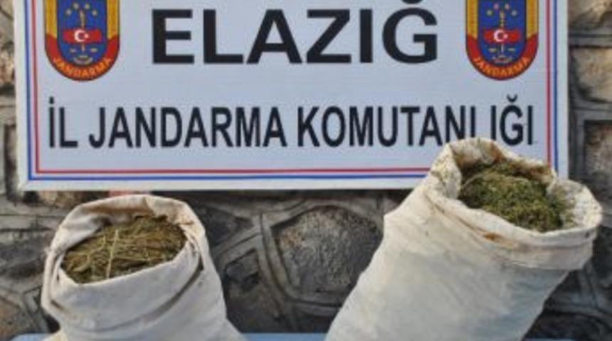 Elazığ'da 5 Kilo 785 Gram Uyuşturucu Madde Ele Ge&ccedil;irildi