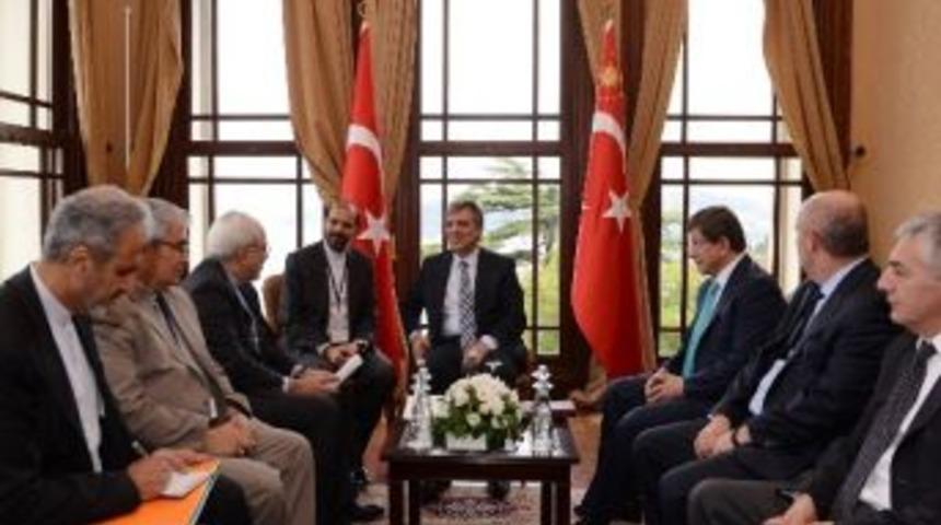 Cumhurbaşkanı G&uuml;l, İran Dışişleri Bakanı Zarif&rsquo;i Kabul Etti