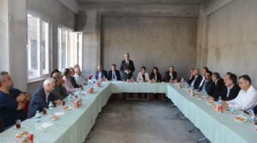 Kumluca MYO Inşaatı Hayırseverleri Ağırladı