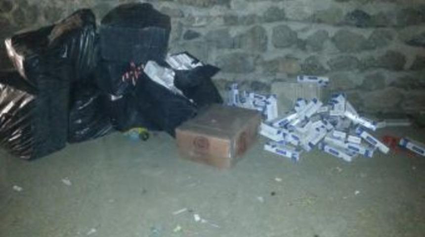 12 Bin 750 Paket Ka&ccedil;ak Sigara Ele Ge&ccedil;irildi