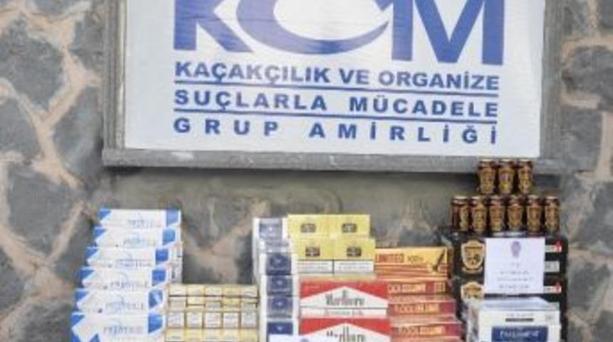 Viranşehir'de 1.475 Paket Ka&ccedil;ak Sigara Ele Ge&ccedil;irildi