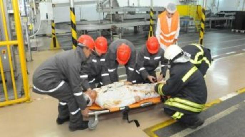 Eti Fabrikası&rsquo;nda Yangın Eğitimi