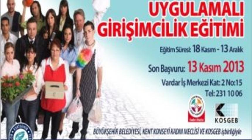 Girişimcilik Eğitimlerine Kayıtlar Başladı