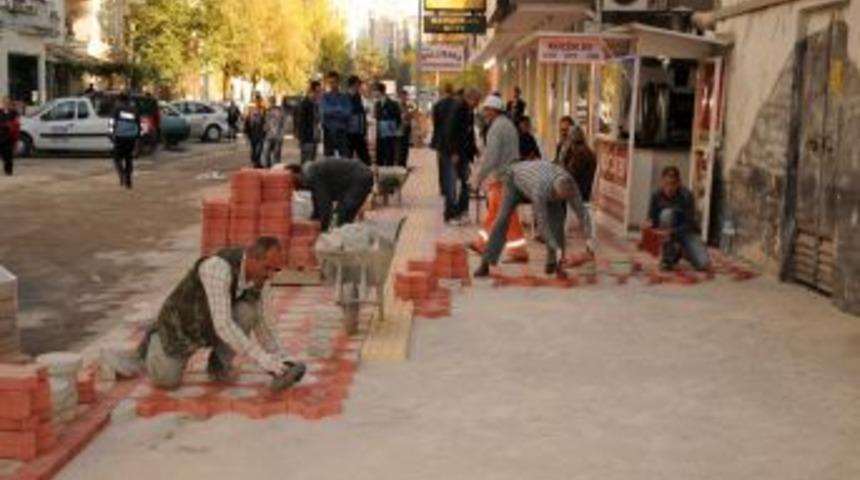 Bafra Gen&ccedil;lik Caddesi Projesi Birinci Etap &Ccedil;alışmaları Tamamlandı