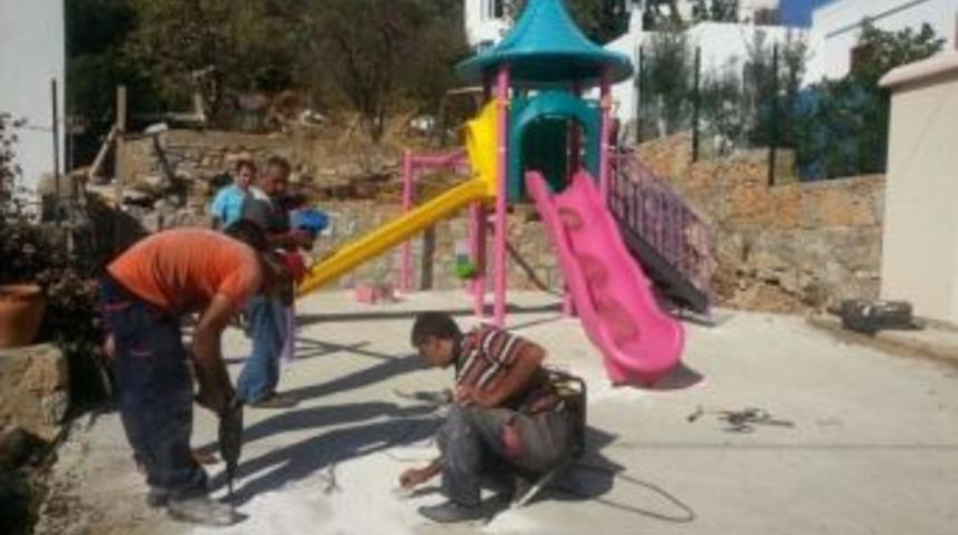 &Ccedil;ocuklar İstedi Parkları Yapılıyor