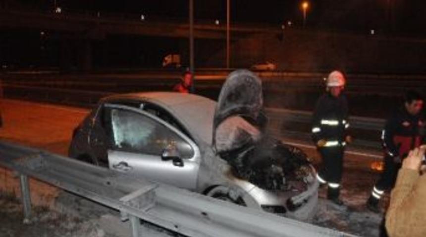Tem&rsquo;de Otomobil Yangını
