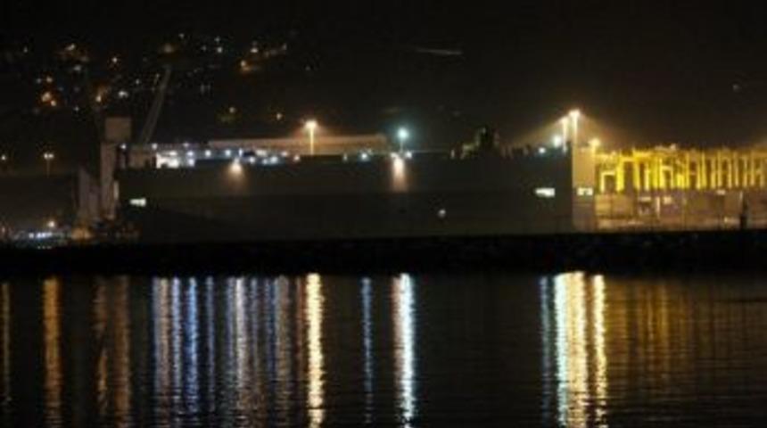 İskenderun&rsquo;da Ro-ro Gemisine Yapılan Operasyon
