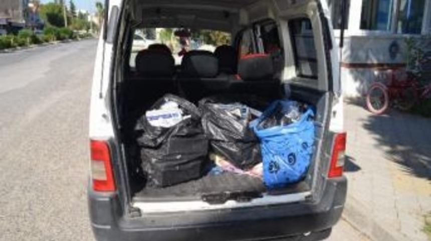 Ortaca&rsquo;da 799 Paket Ka&ccedil;ak Sigara Yakalandı