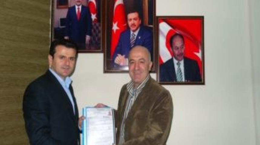 Gazeteci İspirli, Aziziye’den Başvuruda Bulundu