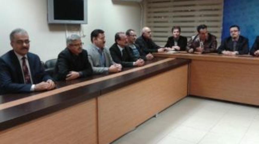 Kesder Y&ouml;netimi Ak Parti İl Başkanlığını Ziyaret Etti