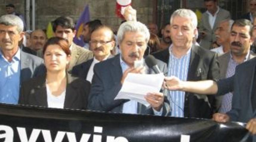 Bdp'den 'duvar' Protestosu