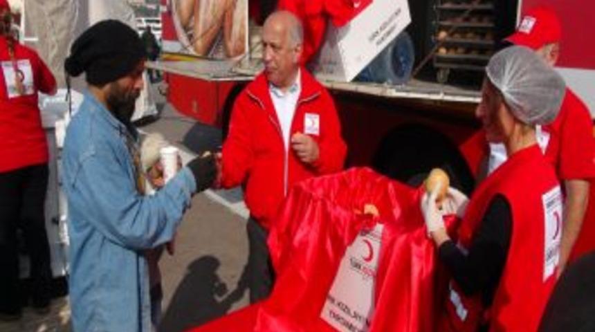 Kızılay, Olağan D&ouml;nemde Afeti Paylaştı