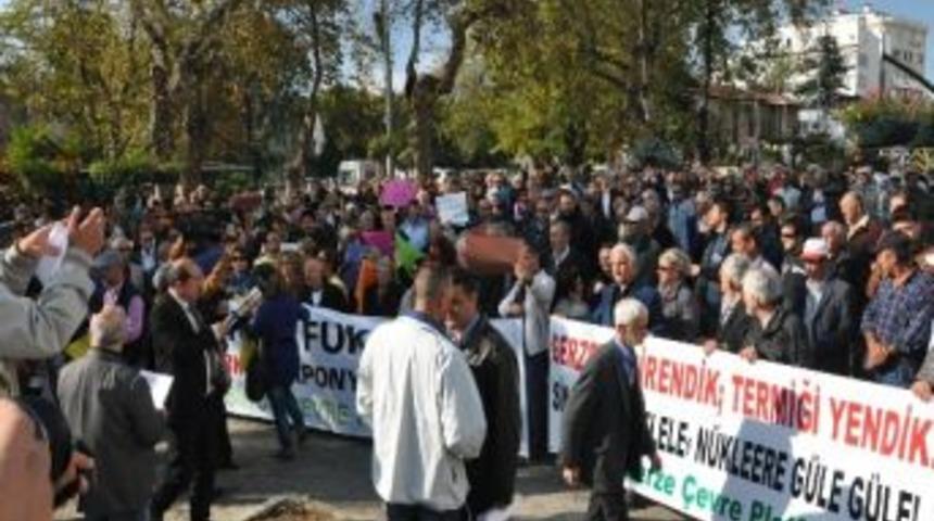 Sinop'ta N&uuml;kleer Anlaşmaya Tepki Eylemi