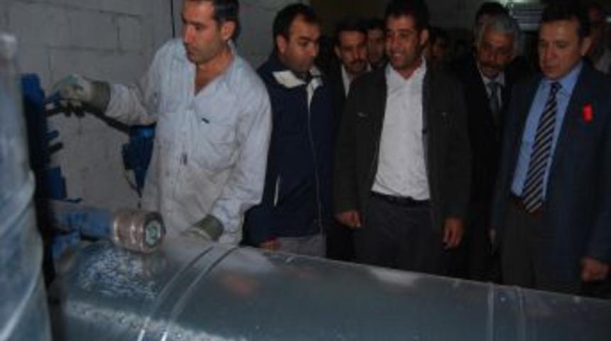 KOSGEB İl M&uuml;d&uuml;r&uuml; Erkeksoy, Kurumun Hibesiyle A&ccedil;ılan Işyerlerini Gezdi